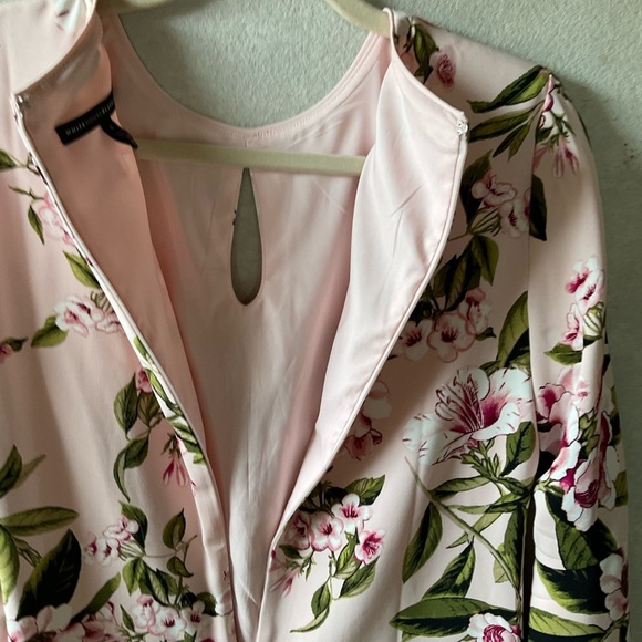 White House black market dress. Floral. Size 6. - Picture 8 of 9